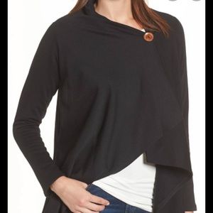 2 TWO  Wrap cardigans black and green medium